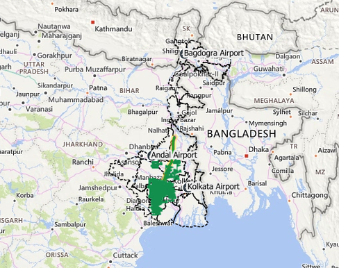 Kharagpur Murshidabad Industrial Corridor - Interactive Web Map