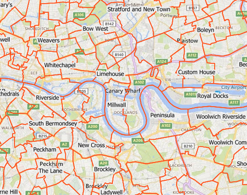 UK Ward Data - Interactive Web Map