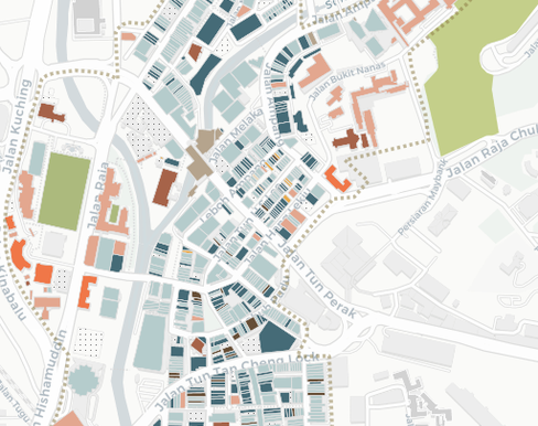 Downtown Kuala Lumpur  Interactive Web Map