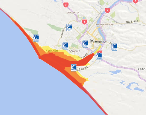 Tsunami Evacuation Zones - Interactive Web Map