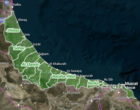 Oman-Territory-Map