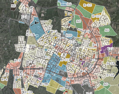 Richmond Texas Zoning Map