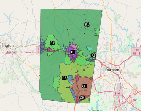 orange county zoning map Zoning Map Interactive Web Map orange county zoning map