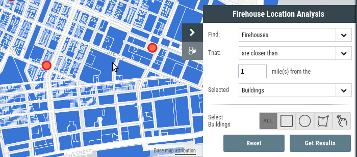 Mango's Proximity Analysis tool