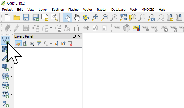 QGIS add vector layer